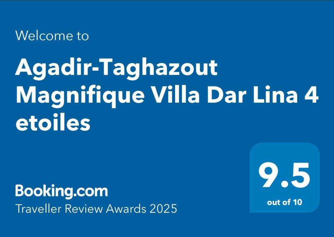 Agadir-Taghazout Magnifique Villa Dar Lina 4 Etoiles Dış mekan fotoğraf